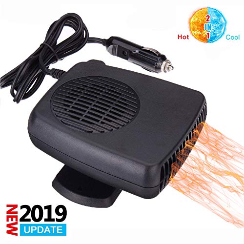 Portable Car Defroster Defogger Heater Fan, 2 in 1 Cooling & Heating Fan