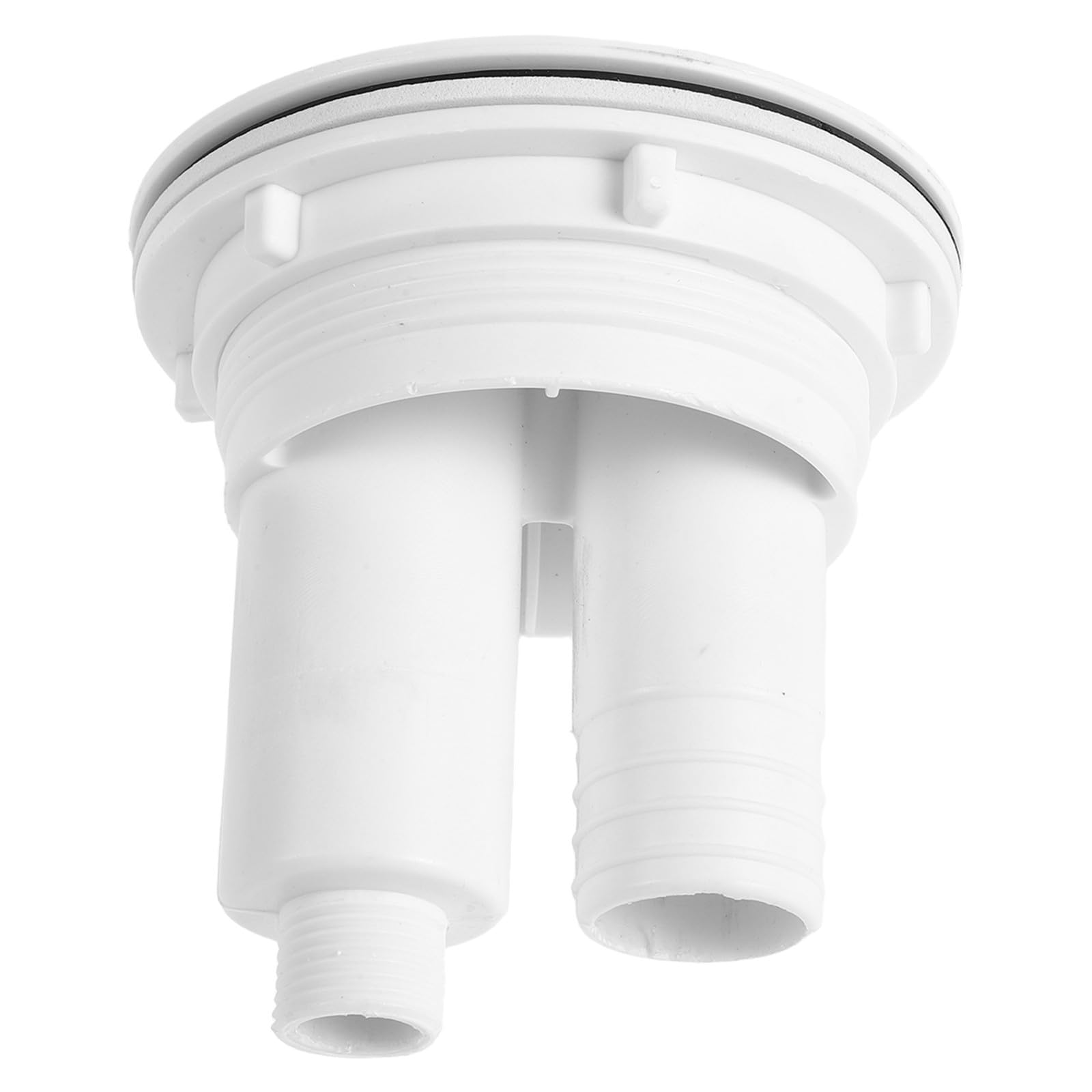 Colador Atrapacabellos para Lavabo de Champú, Filtro Removible Blanco