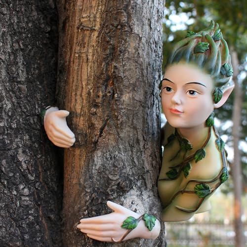 Fairy tree hugger facile à installation pour une décoration extérieure stable - 7