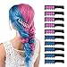 MSDADA Hair Chalk for Girls Kids-New Hair Chalk Comb Temporary Bright Washable Hair Color Dye-4 5 6 7 8 9 10 Year Old Girl Gifts Toys for Easter,Christmas,Cosplay Birthday Party-5 Pcs Pink+5 Pcs Blue