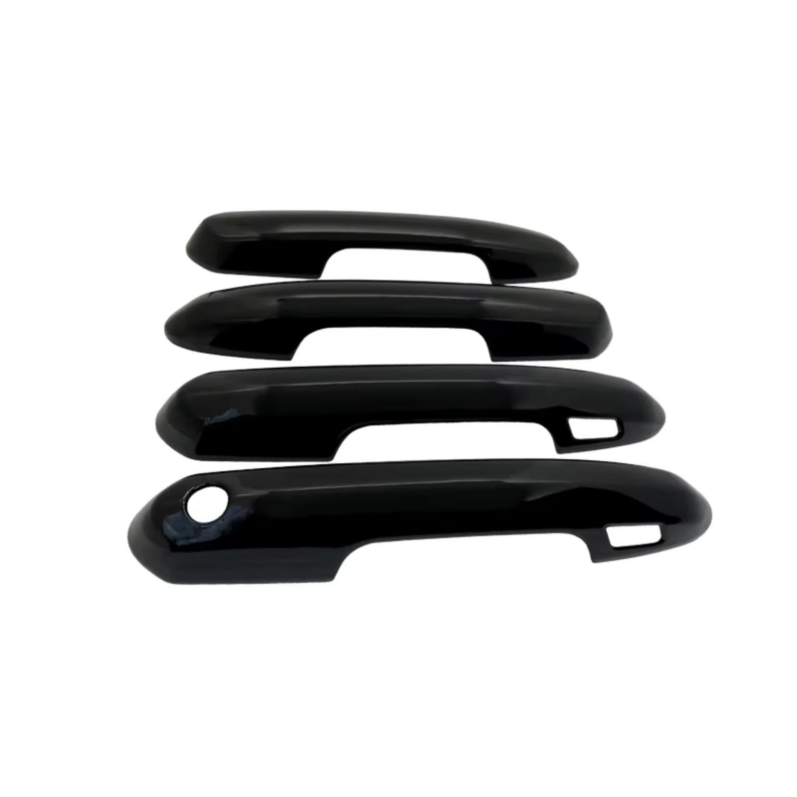 XIAOYANS Car Exterior Door Handles for Toyota RAV4 2019-2023 Auto Cover ABS Decorative Stickers Car Accessories Black Door Handle Exterior