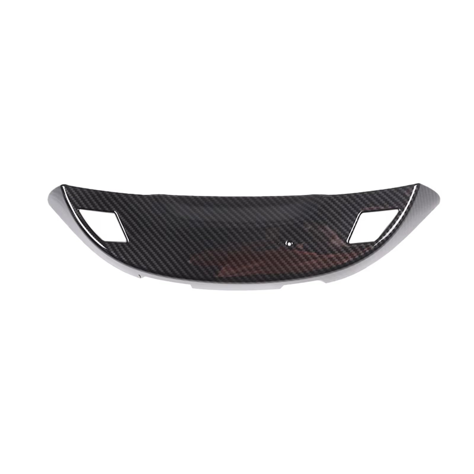 Car Interior Moulding Trim for Chevrolet for Corvette C7 2014-2019 Interior Accessories Car Rearview Mirror Base Shell Sticker(Carbon Fiber Pattern)