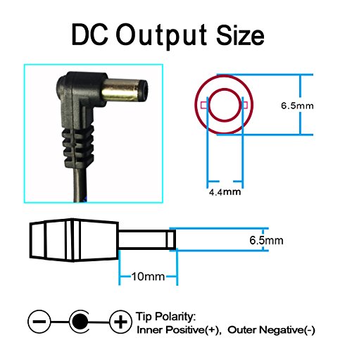 Ac Dc Adapter 19V 1.3A/1300Ma Charger Lg Ads-40Fsg-19 19025Gpg-1 Switching Power Supply For Lg24Lf528 Lg 22M45,E2249,E1948Sx,W1947Cy Series Monitor,Replacement P/N:eay62768621 Eay62790007 Eay62768607 #TOP4