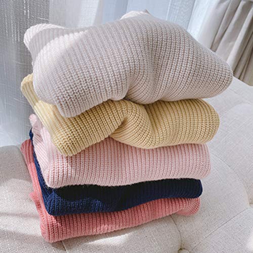 chengchuang Toddler Baby Girl Boy Knit Sweater Blouse Warm Crewneck Pullover Sweatshirt Long Sleeve Tops Fall Winter Clothes4