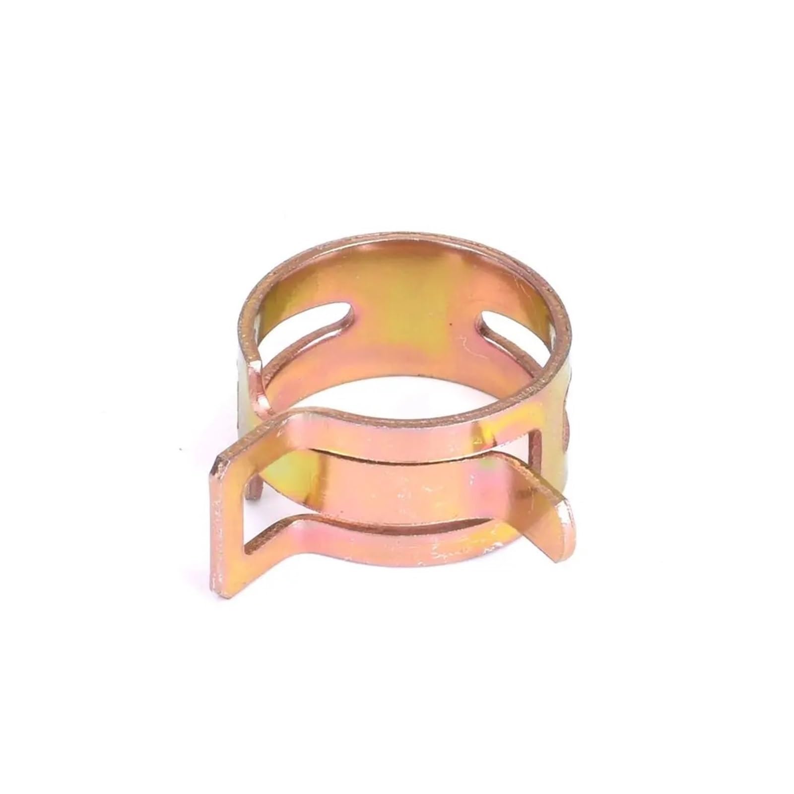 10 Pz 65MN Acciaio Al Manganese Zincato Primavera Fascetta Tubo Diametro Interno 4mm-22mm forza Bruta Fibbia Elastica Tubo Dell'acqua cerchio(17mm 100Pcs)