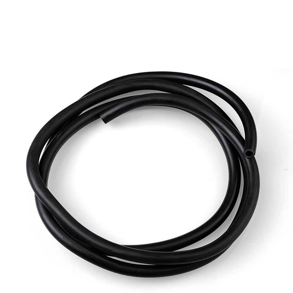 Dyibingdyb 2 Meters 2M Fluorine Rubber Hose, Fkm Viton Black Tubing, Inner Diameter 2Mm To 25Mm, Heat & Chemical Resistant Pipe(Id 18Mm X Od 24Mm)