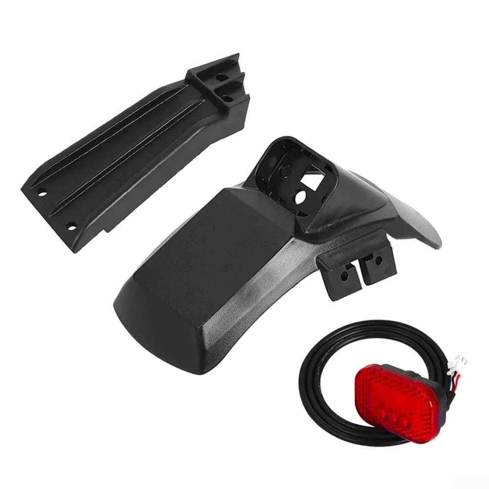 2024 Kukirin G2 Pro Electric Scooter Rear Wheel for Fender Rear Light Kit Replacement ABS Plastic Splash Guard (C)