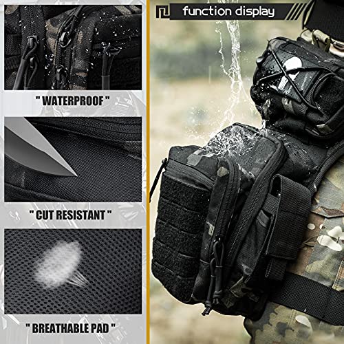 Drop Leg Bag for Men Women Military Tactical Thigh Pack Pouch Multifunctional Tactical Package Outdoor Hiking Thigh Bag - Image 5