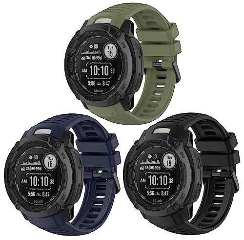 Correas para reloj Garmin Instinct 2X 26mm 3Pack miniatura 1