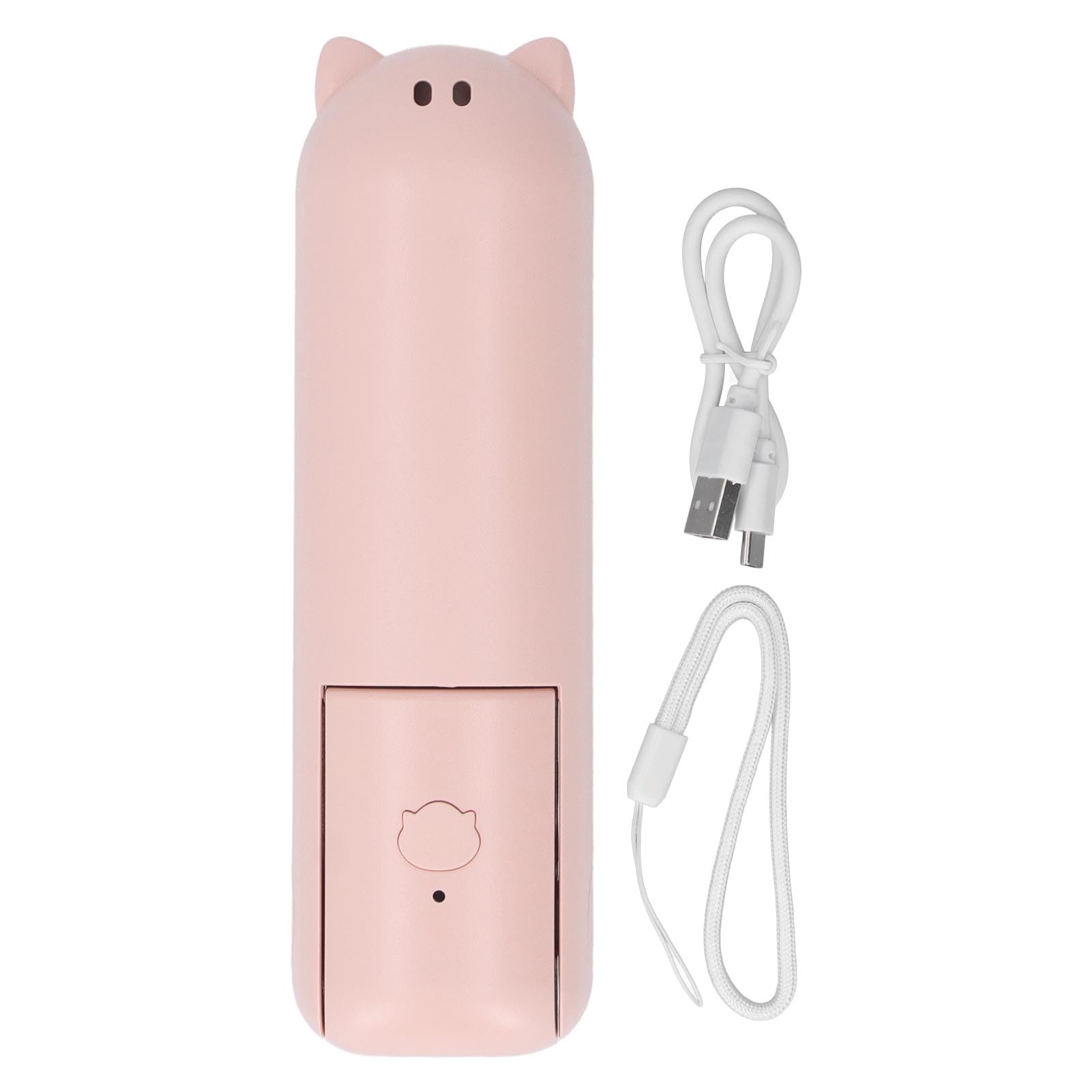Qcwwy Ventilateur à Main Portable, Ventilateur à Main Pliable Extérieur Multifonctionnel