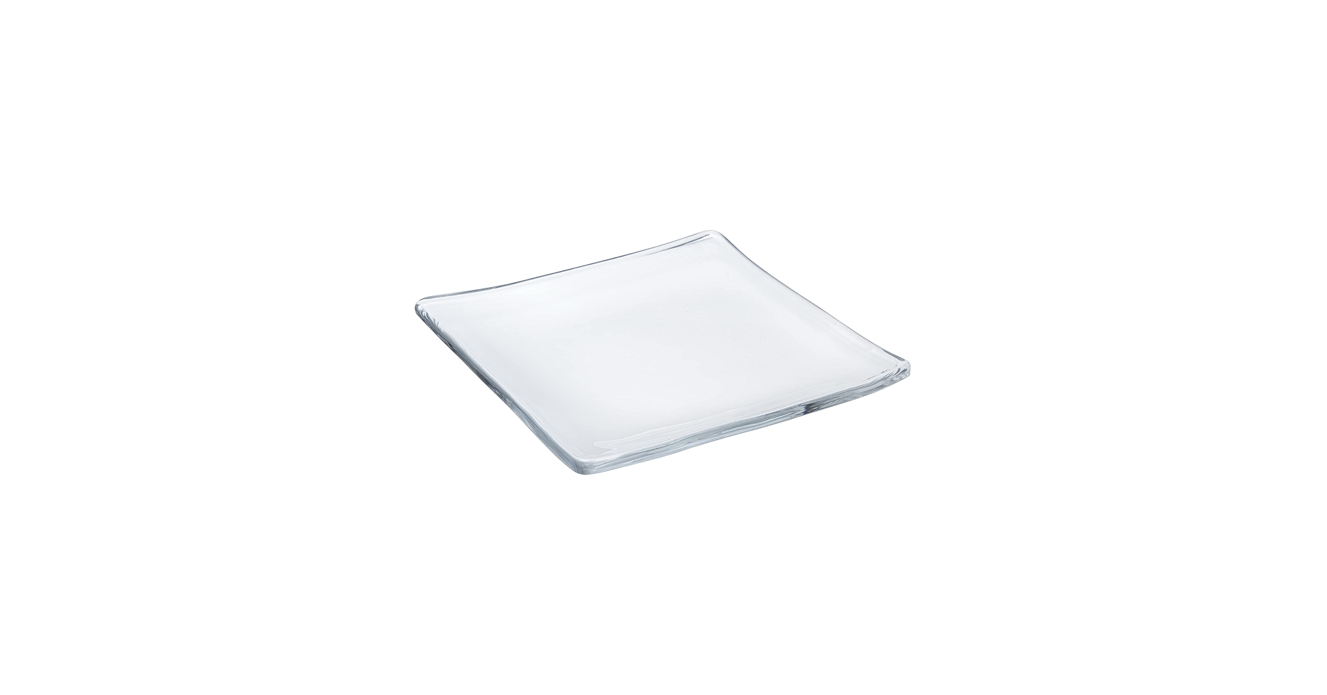 Amazon.co.jp: 水崎硝子(Mizusaki Glass) 皿 角皿 プレート 約