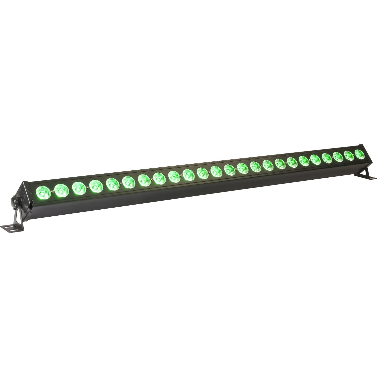 Ibiza - LEDBAR24-RC - Barre à LEDs RVBB 4-en-1 avec différents effets dynamiques - Contrôle par le son, DMX, automatique, maître esclave et télécommandé - Noir