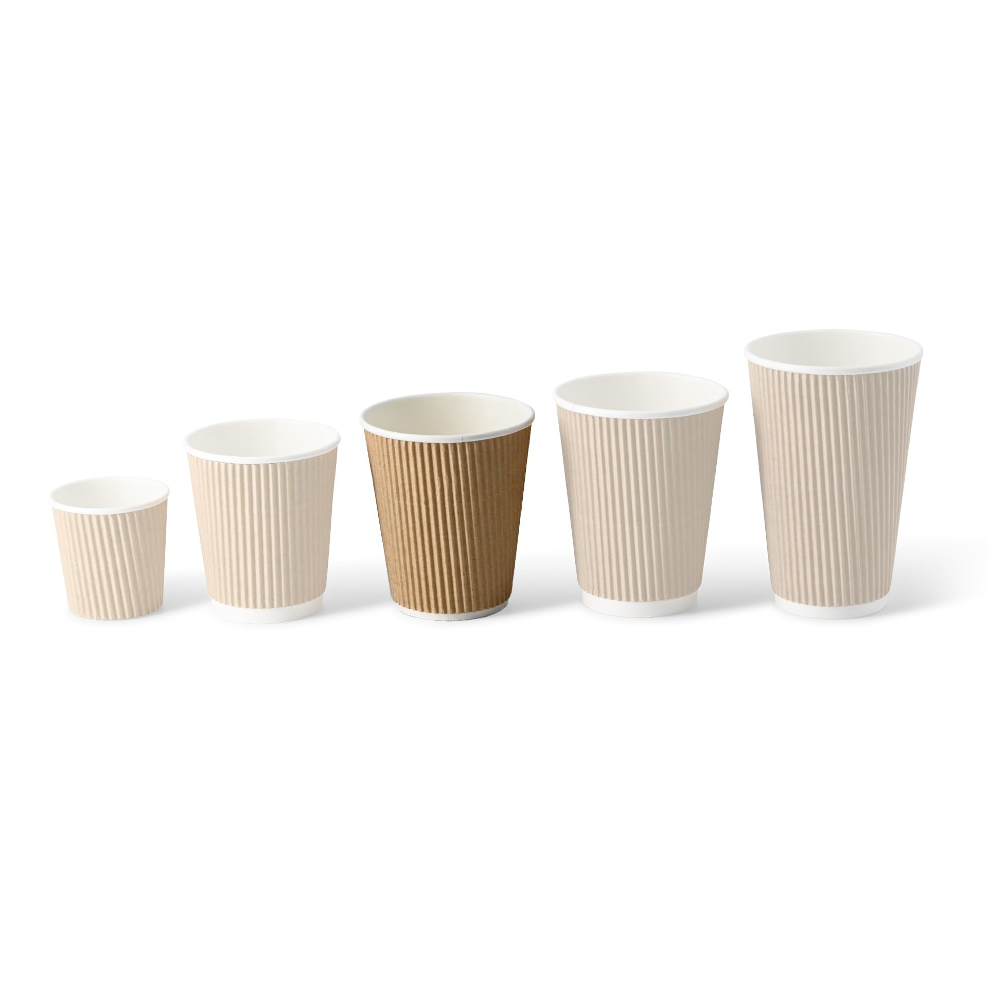 BIOZOYG Bicchieri di cartone 250 pezzi 250 ml / 10 oz, 90 mm - Bicchieri usa e getta per caffè - Bicchieri di cartone per bevande calde - Alternativa ai bicchieri di polistirolo, bicchieri di carta