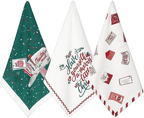 Amazon.com: Bencailor 4 Pcs Christmas Kitchen Towels Set Christmas ...