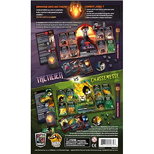 LUCKY DUCK GAMES, Tactician Vs Huntress, 15.85 cm x 26.1 cm x 6.8 cm - Image 4