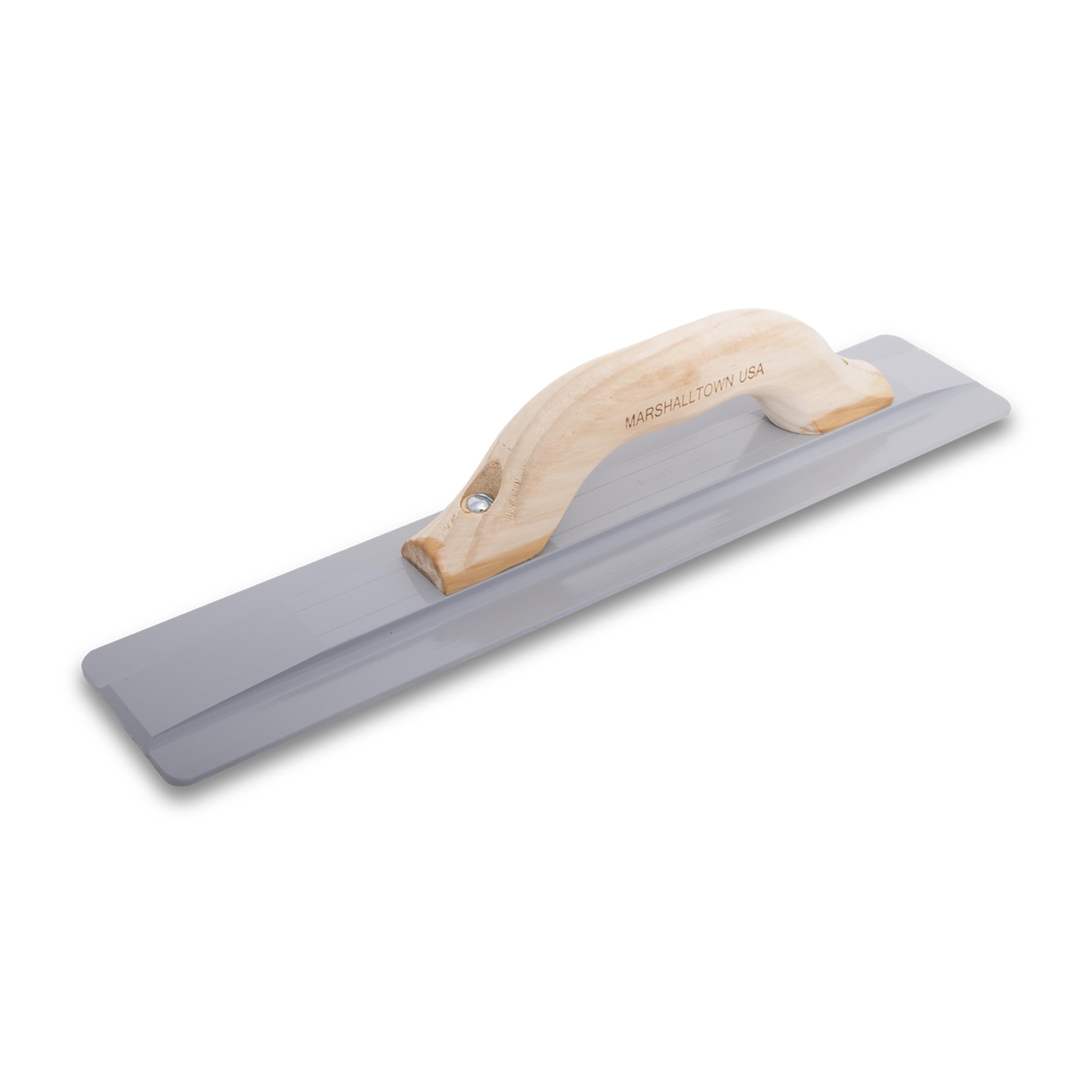 Marshalltown Beveled End Magnesium Float, 35.6 Cm, Wood Handle, Cast Magnesium Blade, Made In Usa, 134