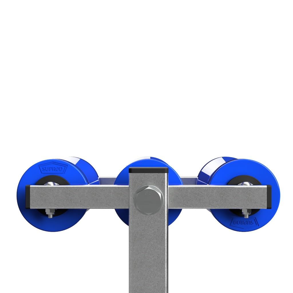 SUPROD Kielrollenwippe Slipwippe Sliphilfe Bootstrailer Auffahrhilfe Polyurethan RKKEZ-T-3-TPU