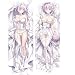 Ksainiy Lungo Federa, Giapponese Anime Character Matthew Kyrielite Peach Skin Cuscino Lungo, Cerniera di Apertura e Chiusura, Anime Fan E Otaku Regalo Preferito, Stampa Fronte-Retro Pillow Federa