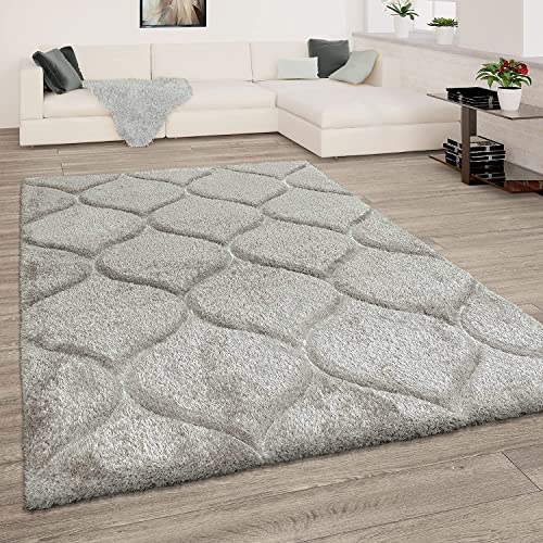 Image of Soft Modern Shag Area Rugs Fluffy Living Room Carpet Comfy Bedroom Home Decorate Floor Kids Playing Mat Size 9x12 Feet Color Multi D1