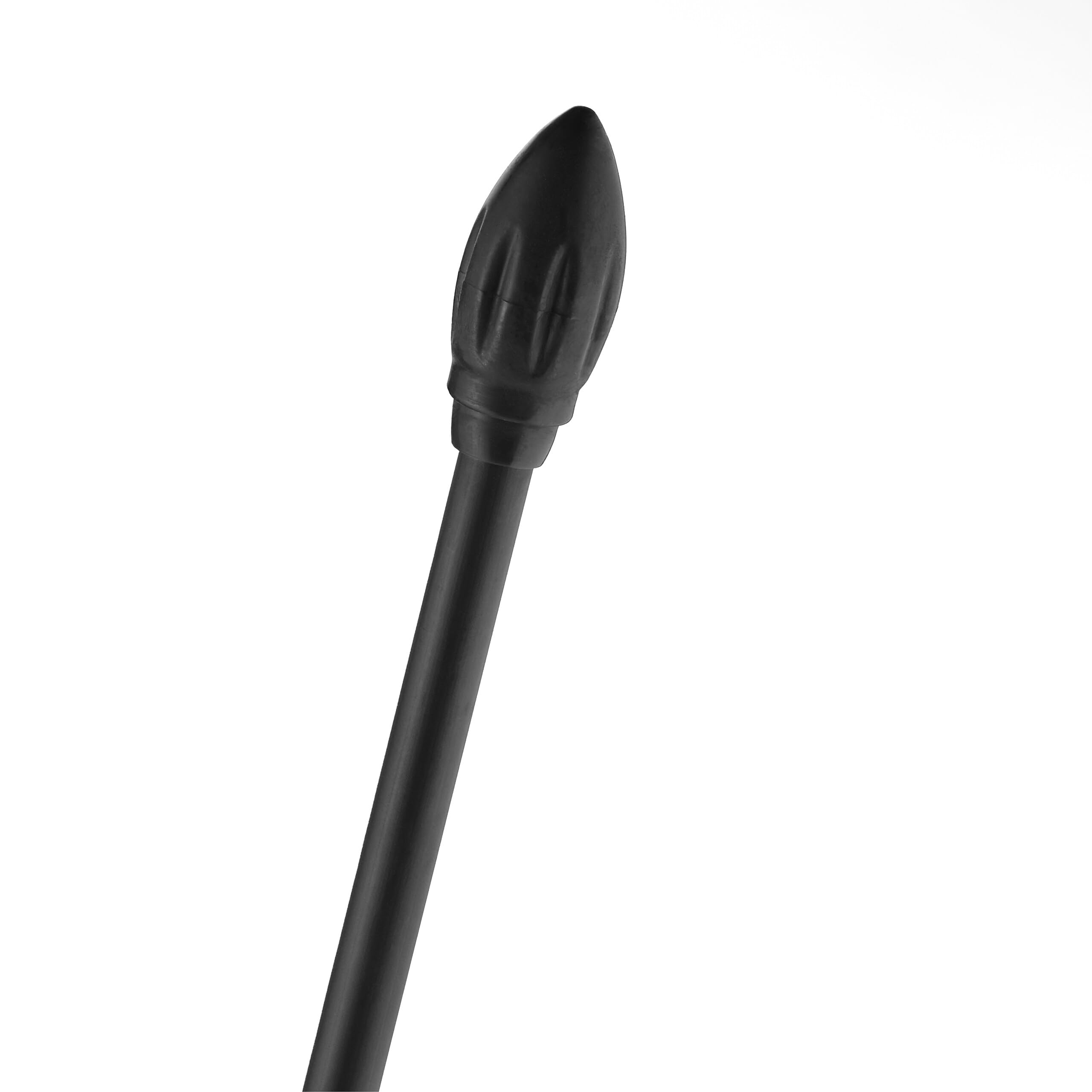 Relaxdays Supporto per Piante Rampicanti, Set 2 Tralicci per Rose ed Edera, HxL: 122 x 59 cm, Acciaio e Plastica, Nero