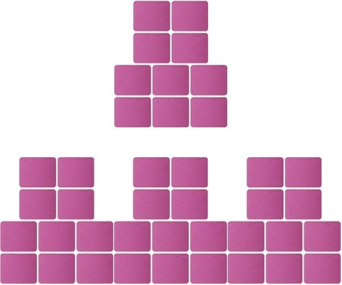 BESPORTBLE 40 trapos morados para limpiar pantallas, teléfonos de pantalla, paño de limpieza para teléfono, paños electrónicos, paños ópticos,