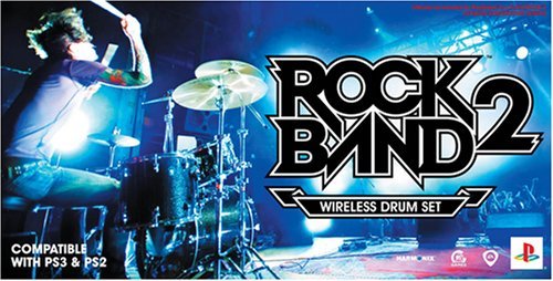 Rock Band 2 Drum Set for Ps3 and Ps2 by Electronic Arts