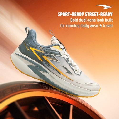 Image of ASIAN Quantum-28 Men's Sports Shoes | Knit Mesh Upper, High Traction Outsole with Lateral TPU Support & Memory Foam Shoes | Stylish Training Shoes