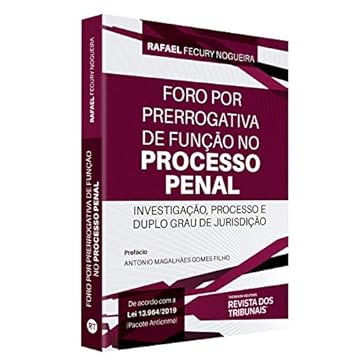 Capa do livro Foro Por Prerrogativa De Função No Processo Penal