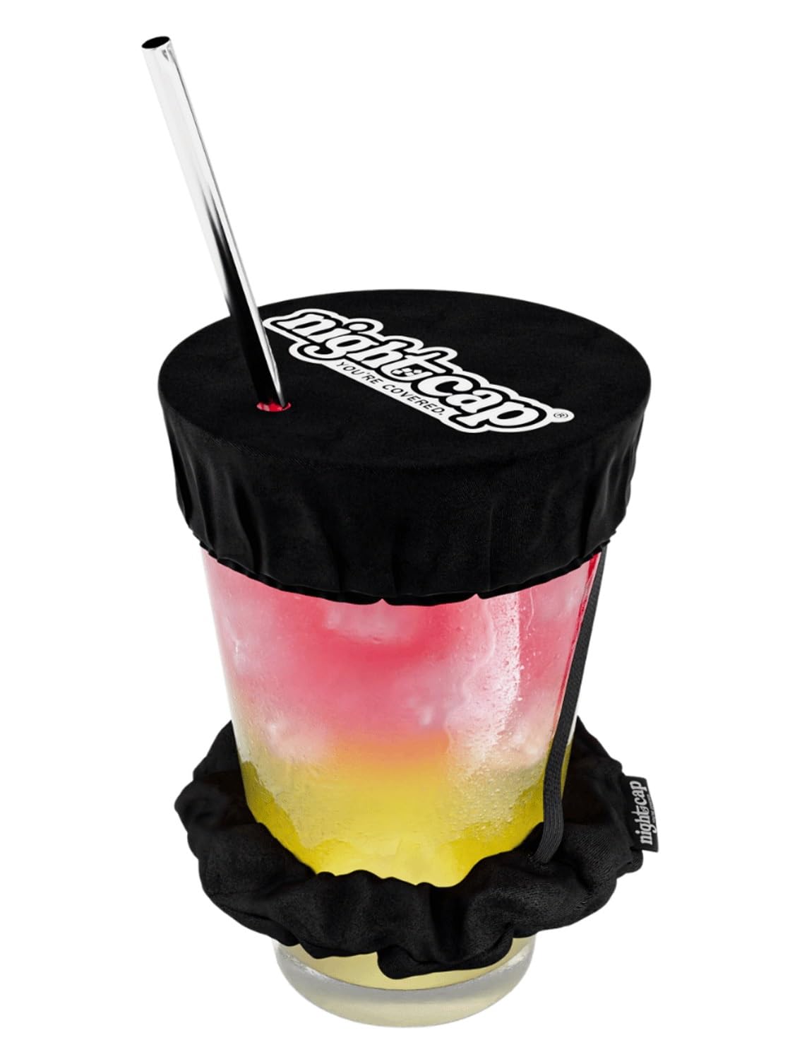 Nightcap Drink Cover Scrunchie- The Reusable Drink Spiking Prevention Scrunchie As Seen on Shark Tank