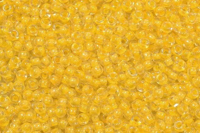 250g Round Rocailles Glass Seed Beads Preciosa Ornela Mix, Color: Green, Bohemia Crystal Glass, Czechia 311 19 001