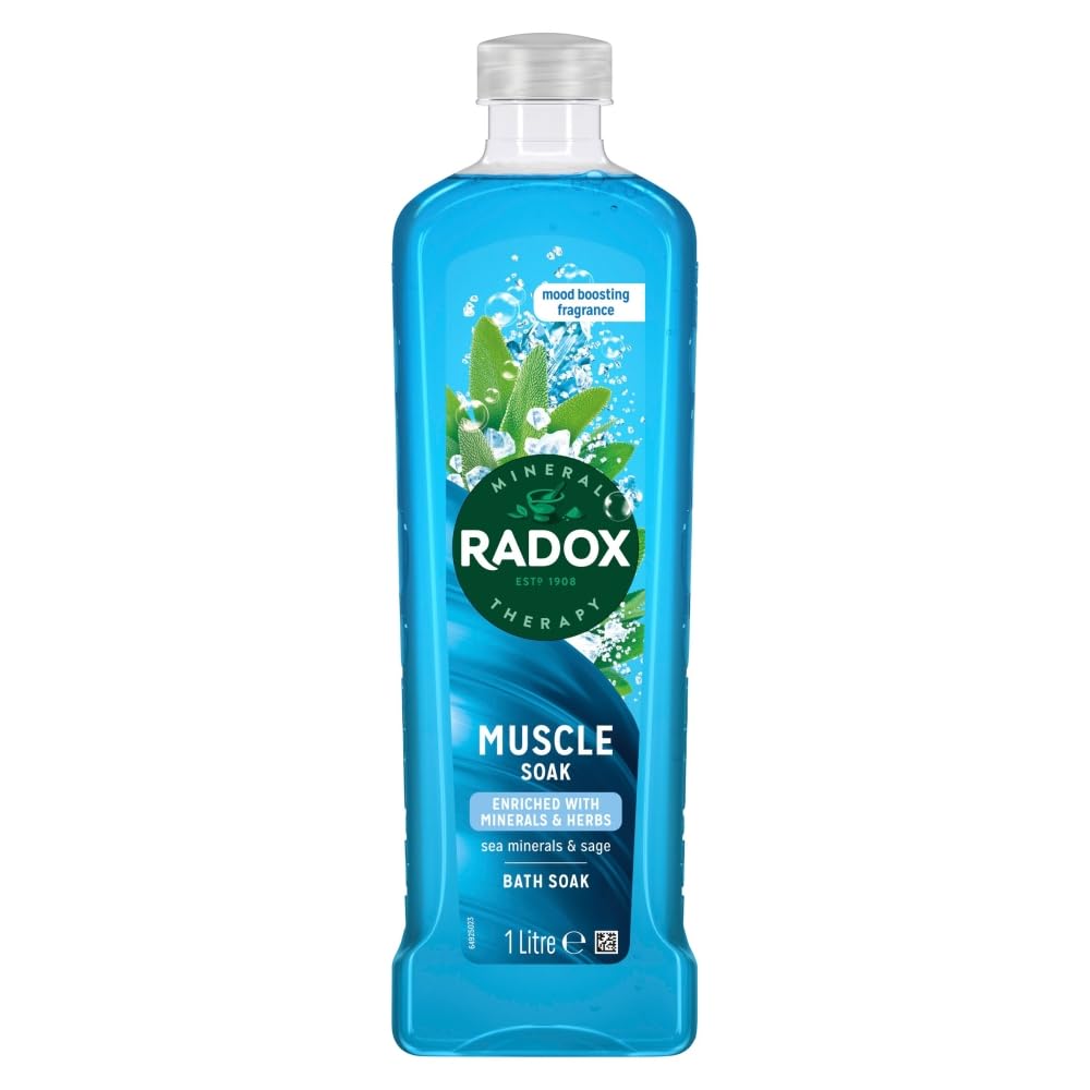 Radox Muscle Bath Soak 1L - Blue