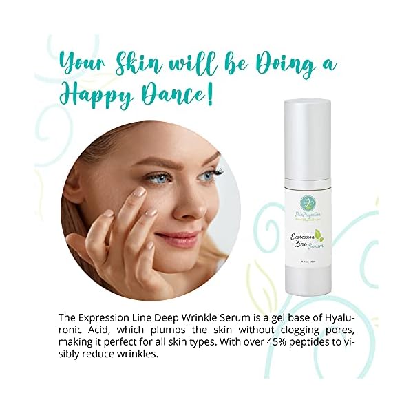 Expression Line Deep Wrinkle Anti-Aging Serum Matrixyl 3000 Argireline Syn-Ake Snap 8 Spin Trap Hyaluronic Acid Crow's Feet Forehead Skin Perfection