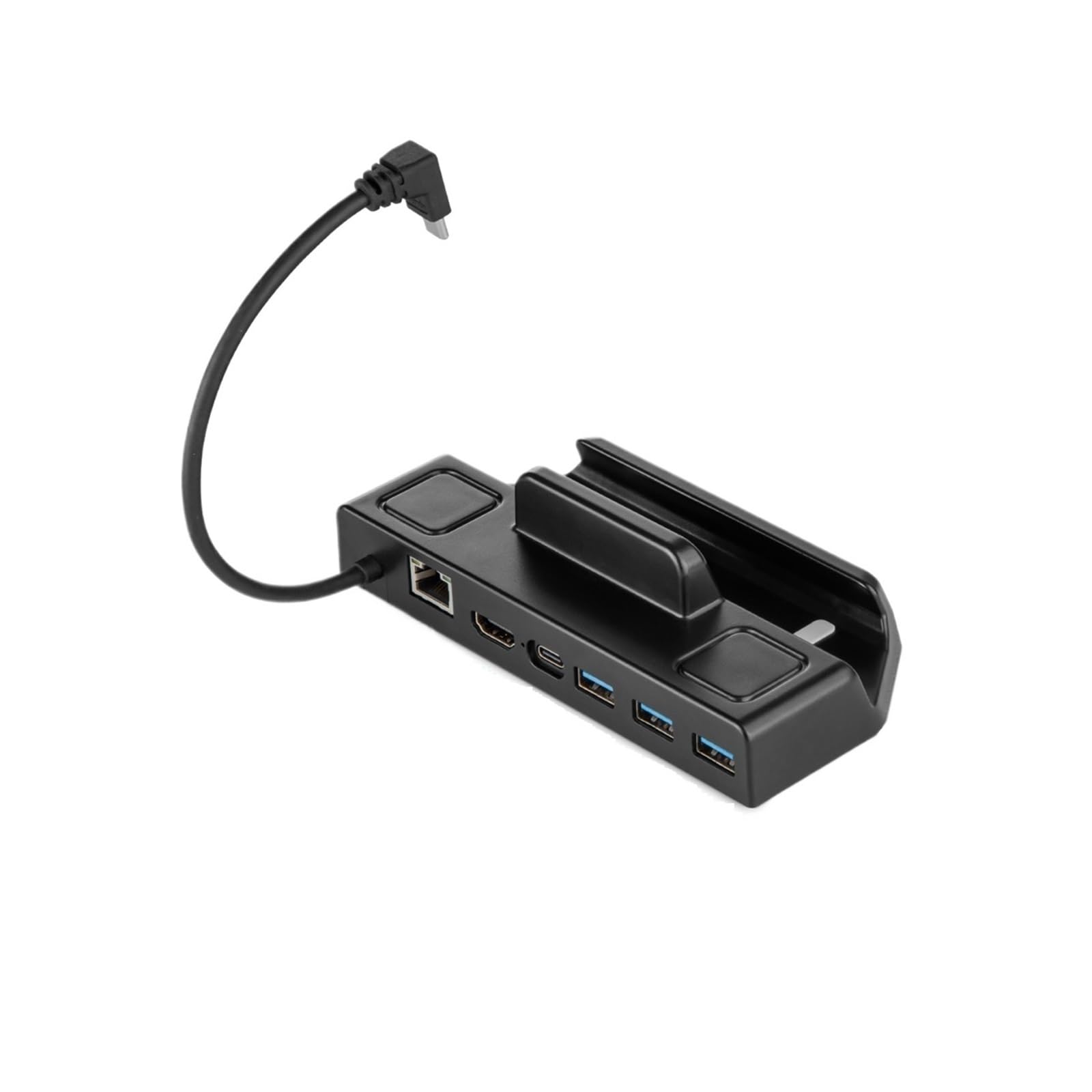 Stacja dokująca 6 w 1 Steam Deck Podstawa TV Stojak Hub Uchwyt USB C do RJ45 Ethernet TY>pe do konsoli OLED