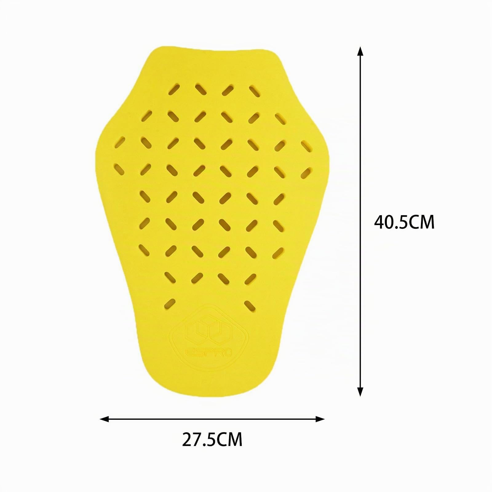 Protection Dorsale de Moto, Dorsale Amovible, équipement de Protection de Moto, Coussinet de Protection Dorsale pour Hommes et Femmes
