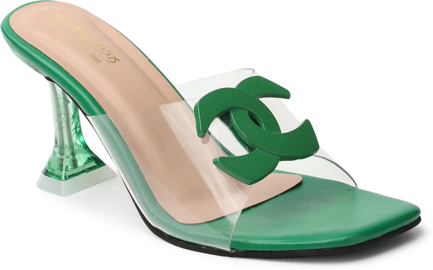 madam glorious Womens Green Fashion Sandals- 8 UK (hb6_green_41) (B0C8PSCFCD) Amazon Price History, Amazon Price Tracker