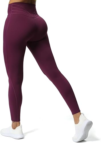Miniatura 15 de Aoxjox Leggings de entrenamiento de cintura alta para mujer, pantalones de yoga Trinity, 26.5 pulgadas