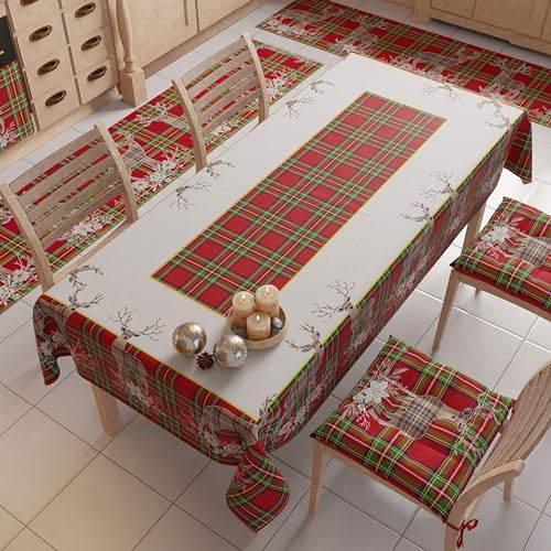 PETTI Artigiani Italiani, Christmas Kitchen Rug, Christmas Kitchen Runner, Non-Slip and Washable Christmas Kitchen Rug - Image 4