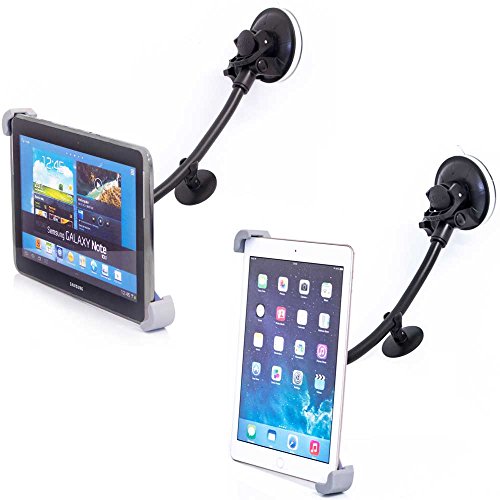 Auto & LKW Windschutzscheibe Tablet Halterung - KFZ Frontscheibe Halterung - Halter für Apple iPad Samsung Google Sony Asus Amazon & Tablet