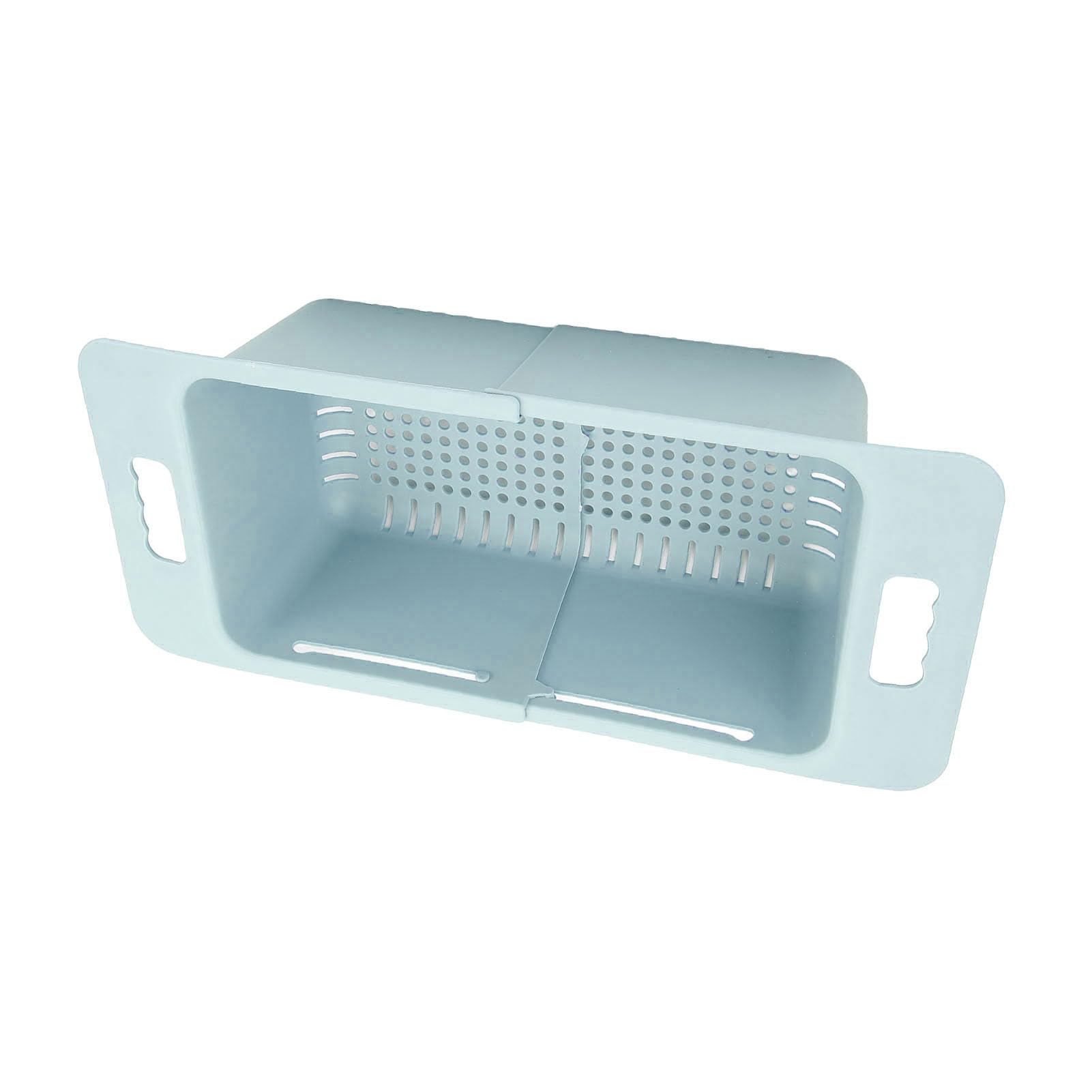 Bac de Congélation Réglable 40-52 cm Capacité 15-25 kg avec Drainage PP pour Congélateur Réfrigérateur