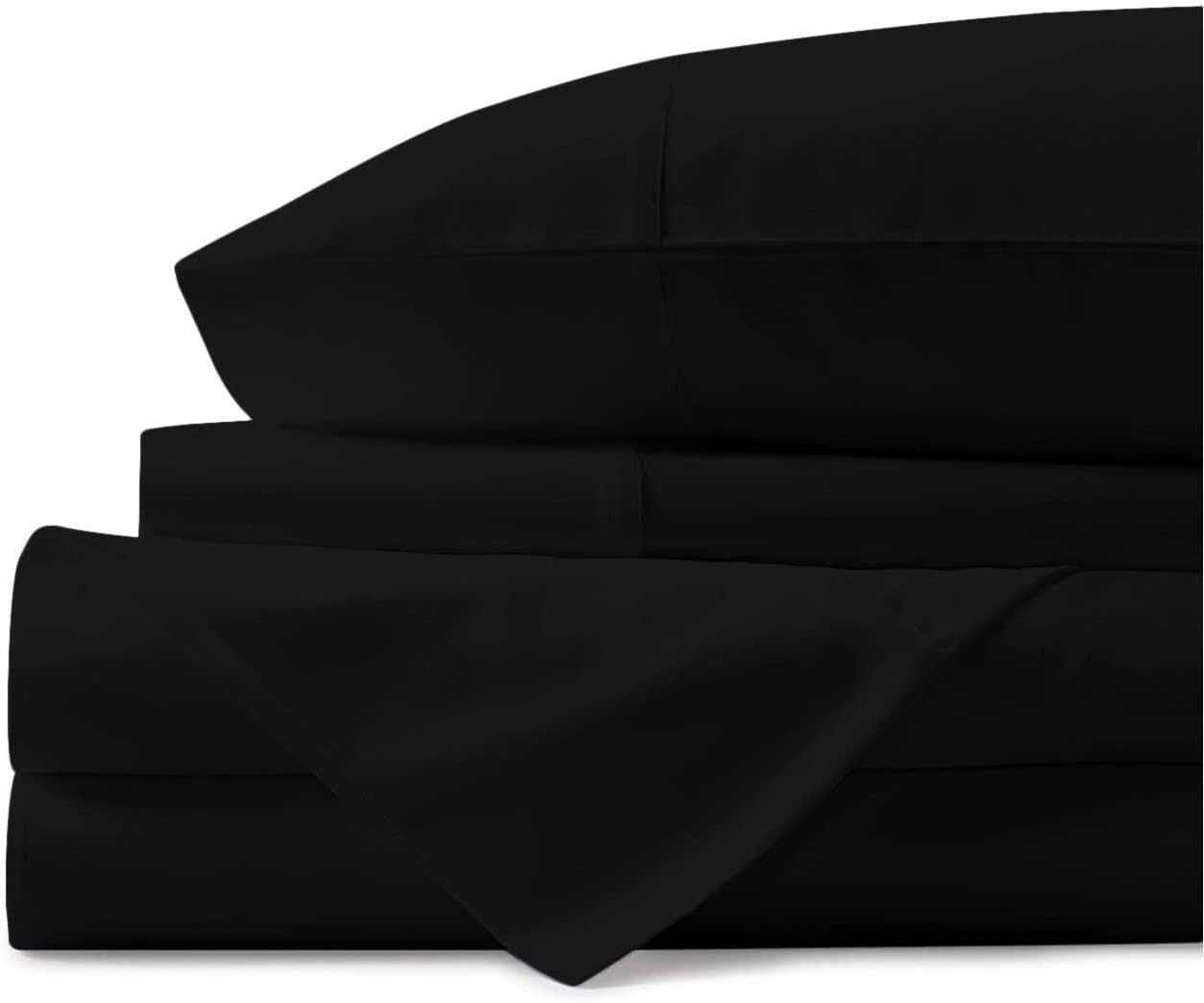 800 Thread Count- 5Pcs Split Sheets Set Silver 100% Cotton Bed Sheets, Split California King Sheets Sets for Adjustable Beds, Split Fitted Sheet, Fits Mattress Upto 15" Deep Pockets