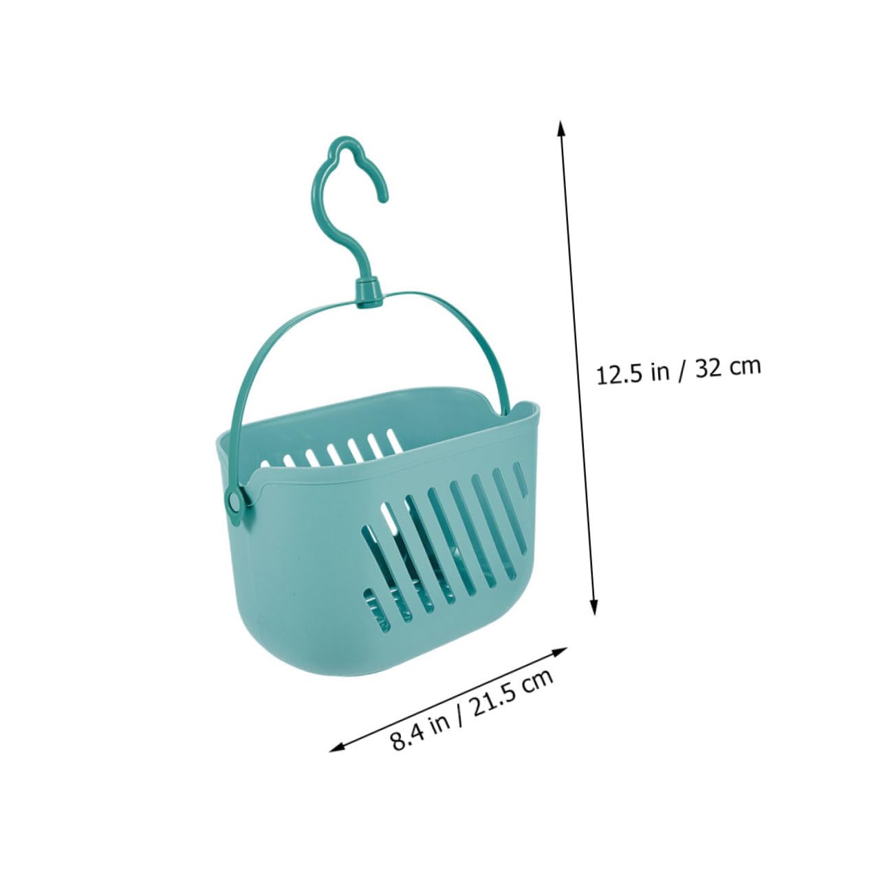 Healifty Cesta de Ducha Portátil de Plástico 4piezas para Almacenamiento y Organización de Champú y Productos de Limpieza, Adecuado para Baño Moderno y Ordenado