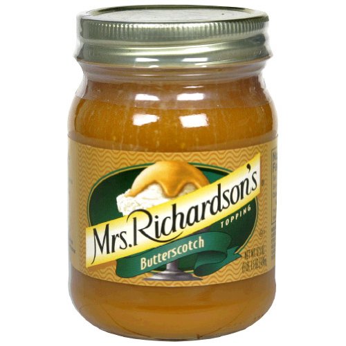 MRS RICHARDSONS Topping BTTRSCTCH, '6' 17.5 OZ Jars