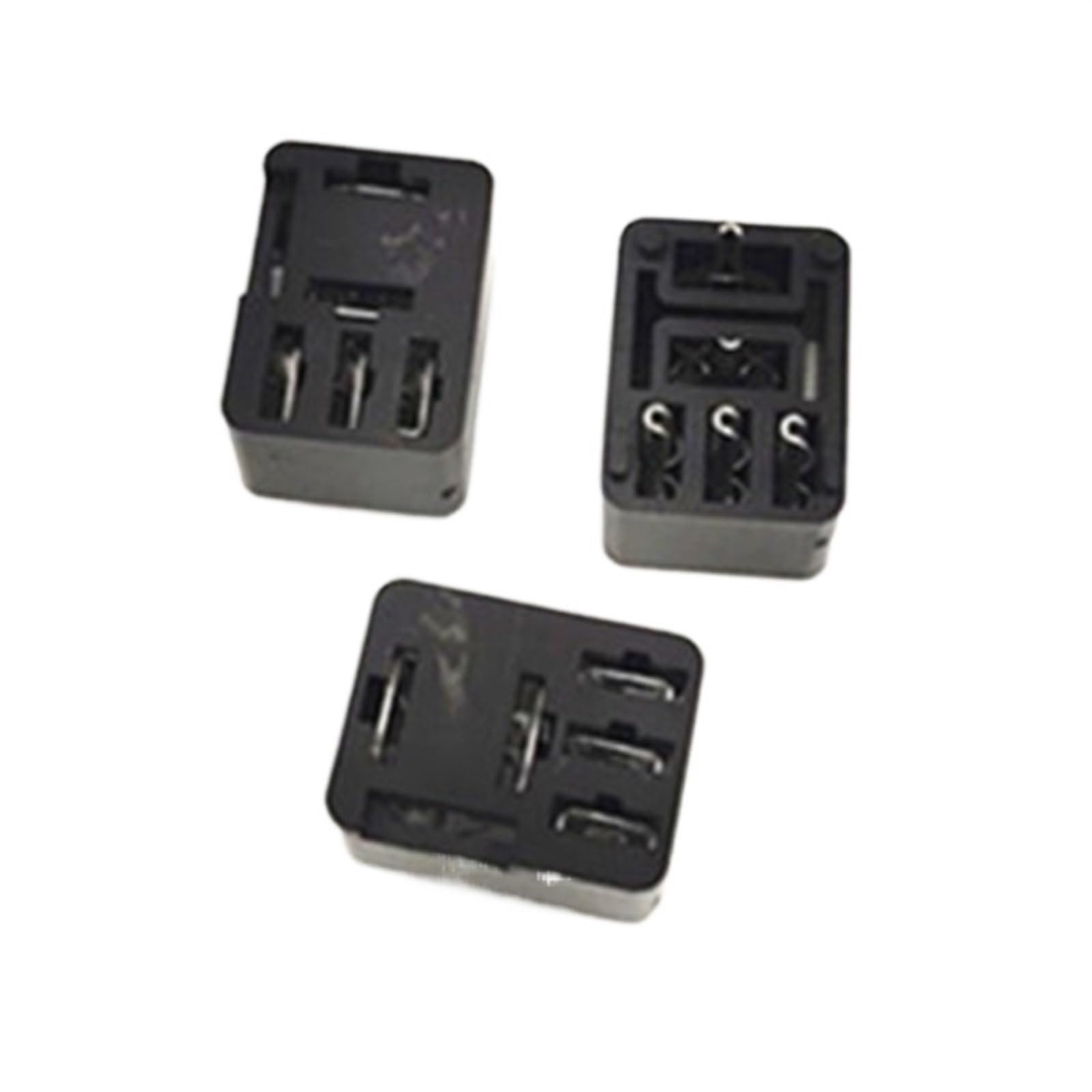 2 uds Suministros Uso doméstico o en Coche zócalo de relé PCB Tipo Soldadura V6 zócalo de Placa de Circuito (Size : Five Pin)