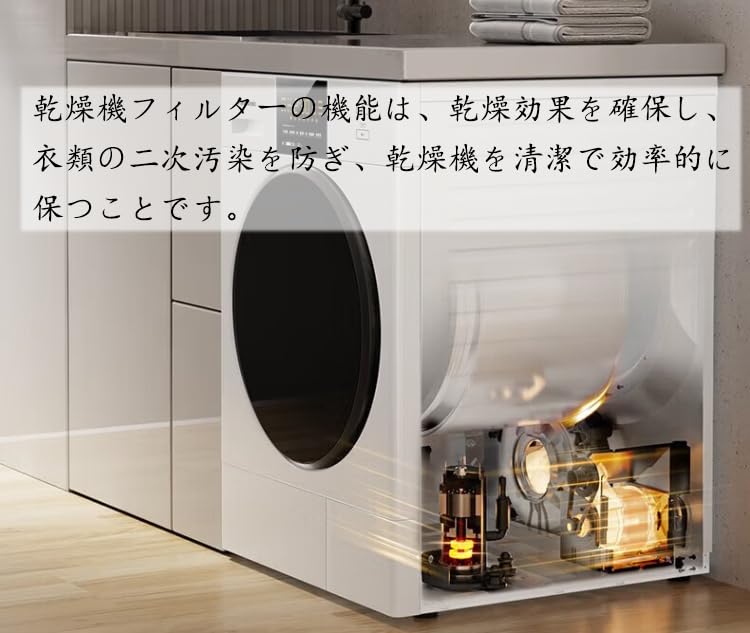 Amazon.co.jp: パナソニック衣類乾燥機用フィルター 100枚入り ANH3V