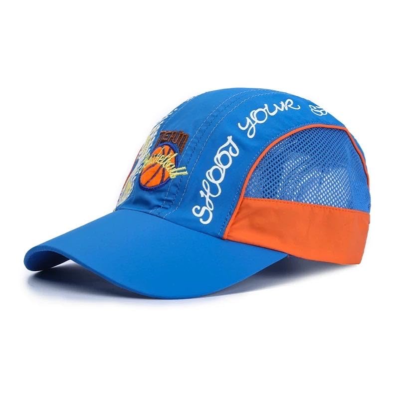 Toddler Baseball Cap for Boys with Mesh Kids Unstructured Adjustable Quick Dry Outdoor Summer Sports Hat 3-14 Years