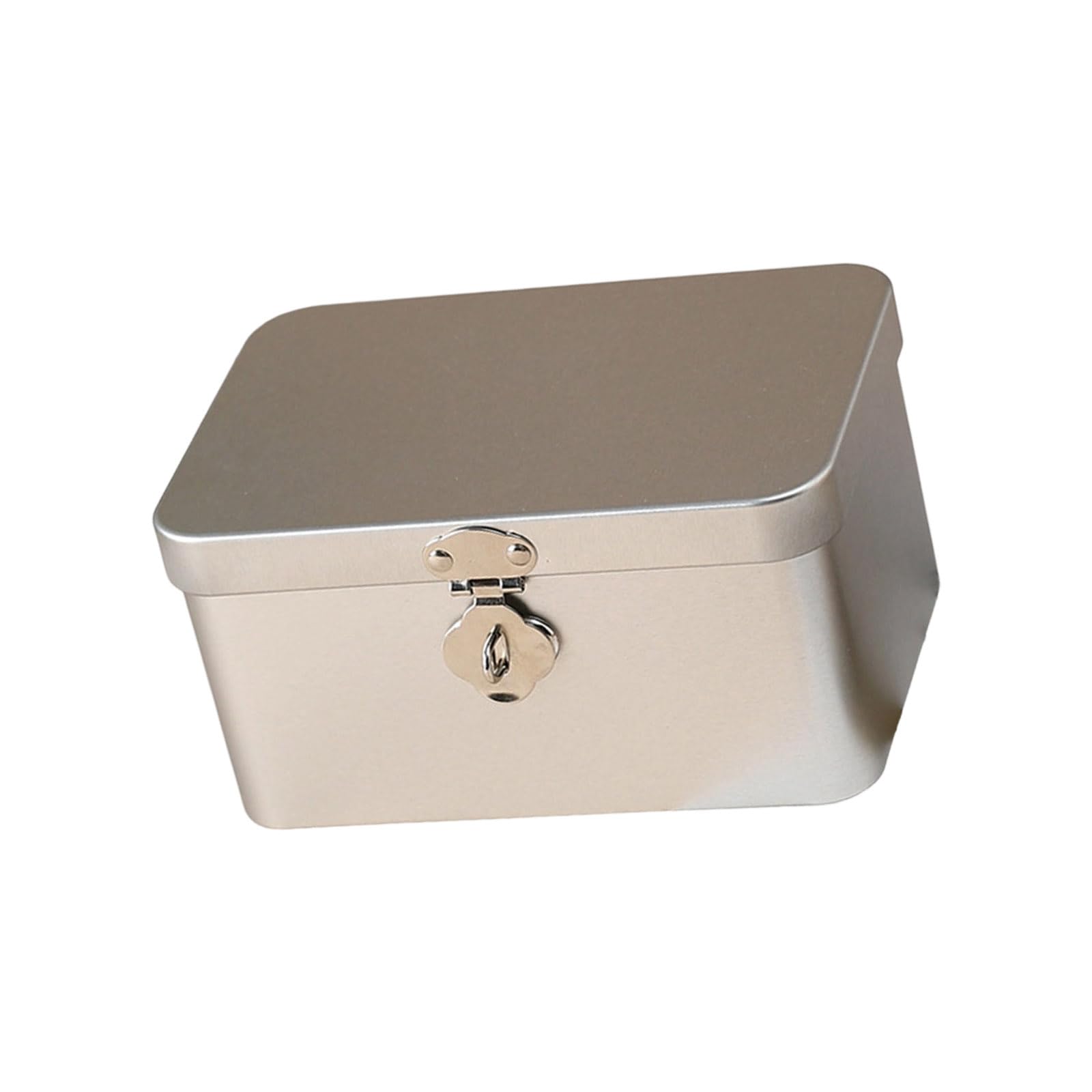Elnwnnkc C Elnwnnk Retro Decorative Metal Storage Box With For Jewelry Documents Organizers Antique Supply Organizers