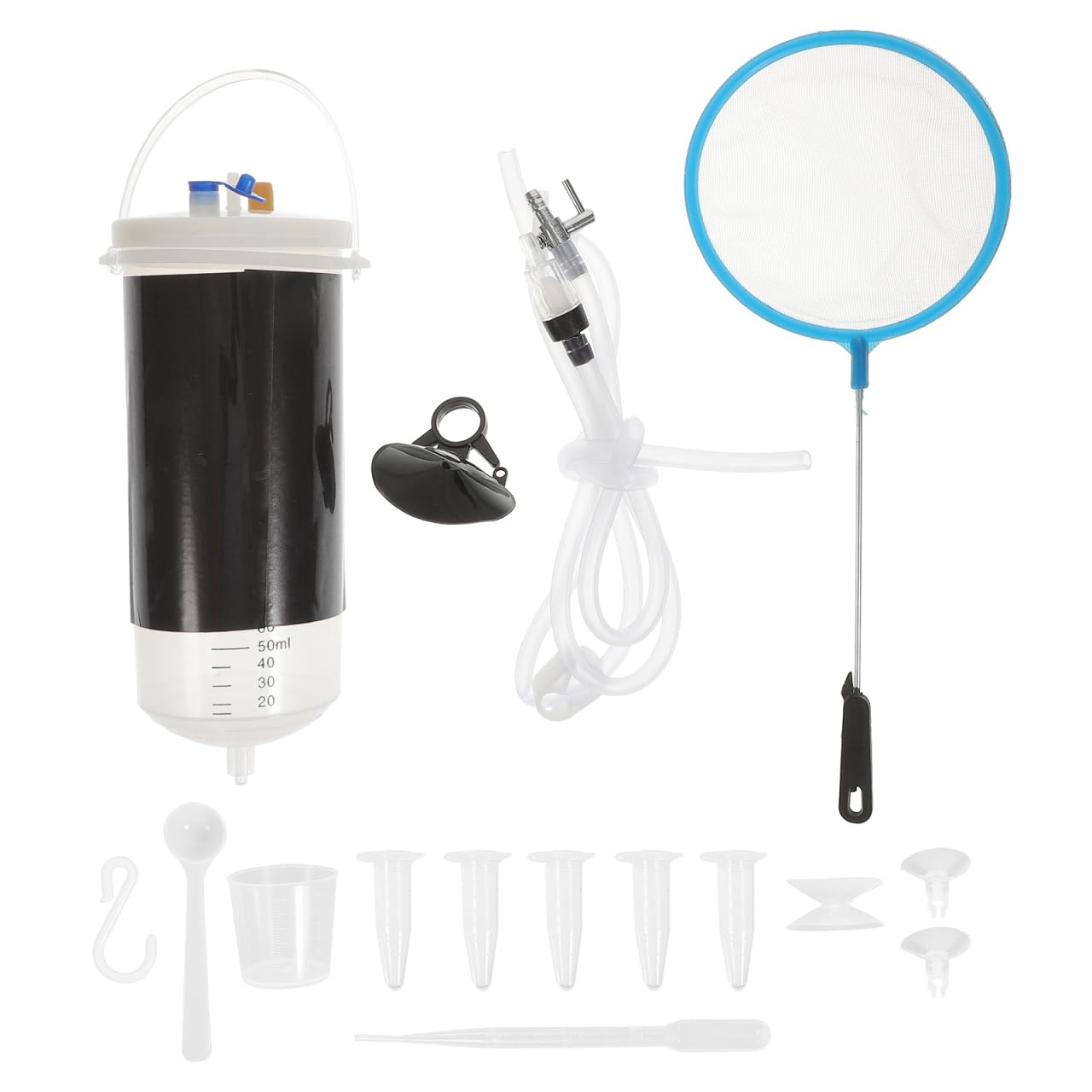 minkissy Brine Shrimp Incubator with Suction Cup for Aquarium Artemia Eggs Hatchery Breeding Tank Tool 6.1 X 2.4 X 2.4 Inch Easy to Clean and Use