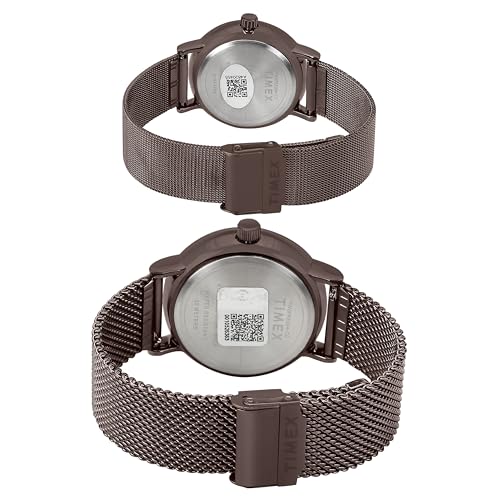 Image of TIMEX Analog Watch for Unisex with Round Dial & Water Resistant Unisex Wrist Watches