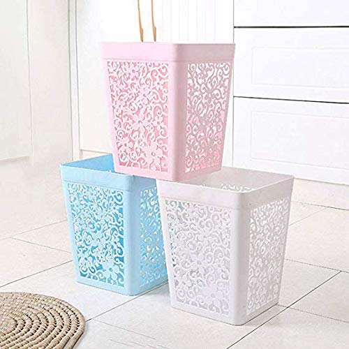 Corbeille en plastique finition soignee pour interieur moderne 4,8L