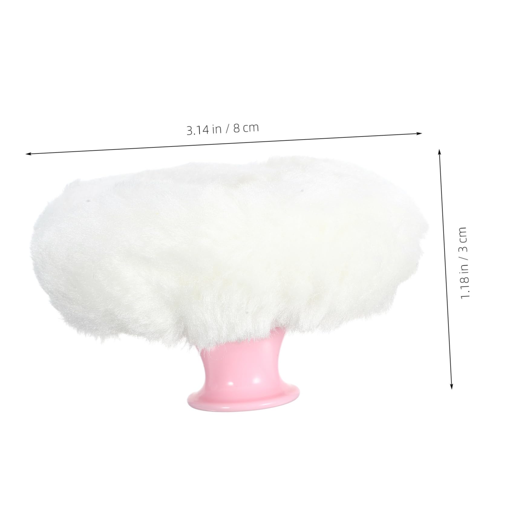 POPETPOP 4 Pièces Éponge En Poudre Houpette Houppette En Peluche Poudres De Houppette Pour Pour Le Corps Houppette Pour Le Corps De Bébé Lavable Poudre Minérale Nouveau Née